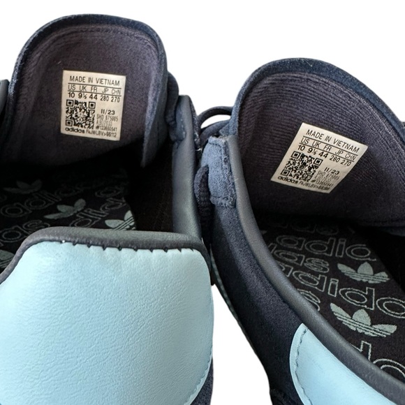 Adidas Handball Spezial Suede Leather Navy Blue Gum 10 11.5 NWT NEW BOX - Picture 7 of 16